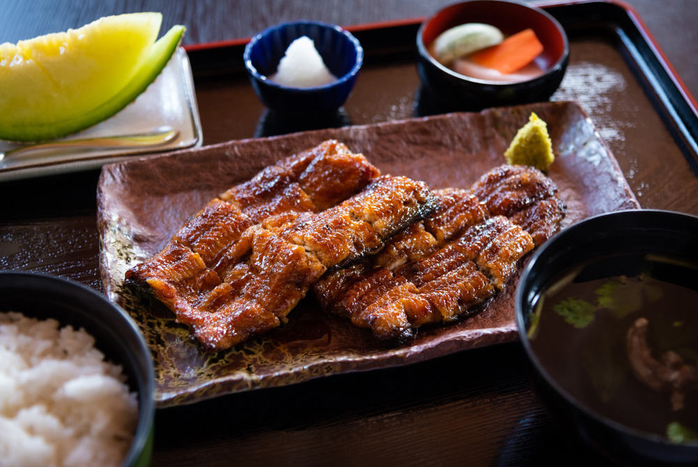 特上蒲焼定食